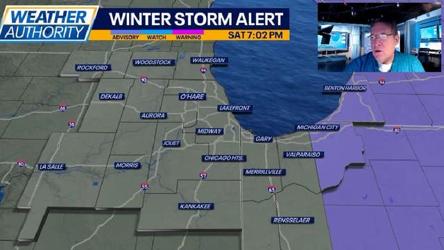 Chicago weather: Snowfall ends, brutal cold moves in