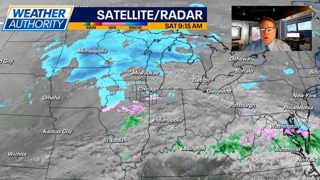 Chicago weather: Light freezing rain possible during the day