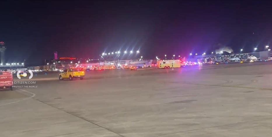 Accident at O'Hare Airport: Driver hospitalized after tug vehicle hit by airplane wing
