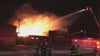 Crews battle massive fire at south suburban manufacturing plant