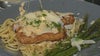 Cooking with Fire: Chicken piccata and baked asparagus with the Portage Fire Department