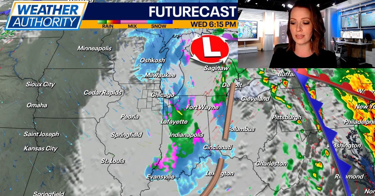 Wind and snow hit Chicagoland before a warmer weekend | FOX 32 Chicago