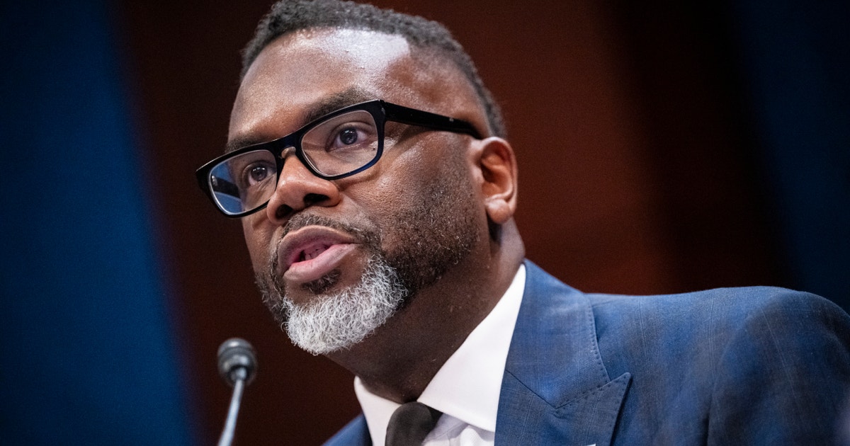 Chicago Mayor Brandon Johnson says he'll run for second term