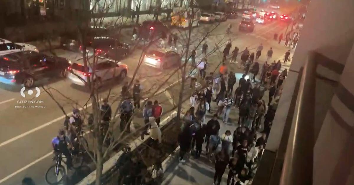 12 arrested after overnight downtown Chicago teen gathering turns ...
