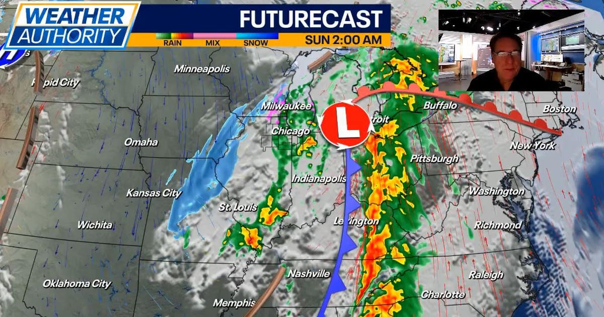 Chicago weather: Rain tonight and a touch of snow by morning | FOX 32 ...