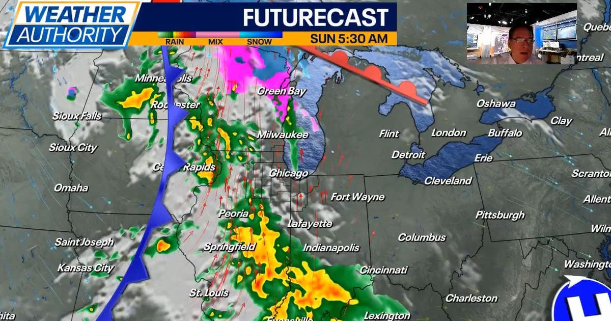Chicago weather: Rain overnight, windy and cool weekend ahead | FOX 32 ...