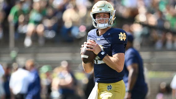 No. 21 Notre Dame is relying on a high-scoring offense to get back into the playoff picture