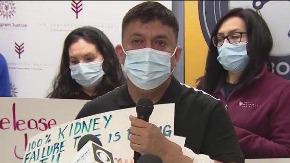 Chicago area man detained by ICE to be released to donate kidney to brother