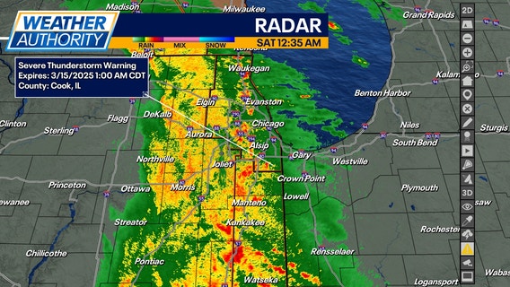 Live updates: Tracking severe storms passing through Chicago area