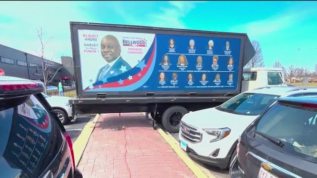 Bellwood mayor faces criticism over campaign billboard powered by village electricity