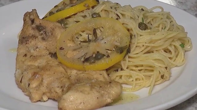 Cooking with Fire: Chicken piccata and arugula salad with the Hinsdale Fire Department
