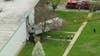 Semi-truck crashes into West Chicago building, shuts down traffic
