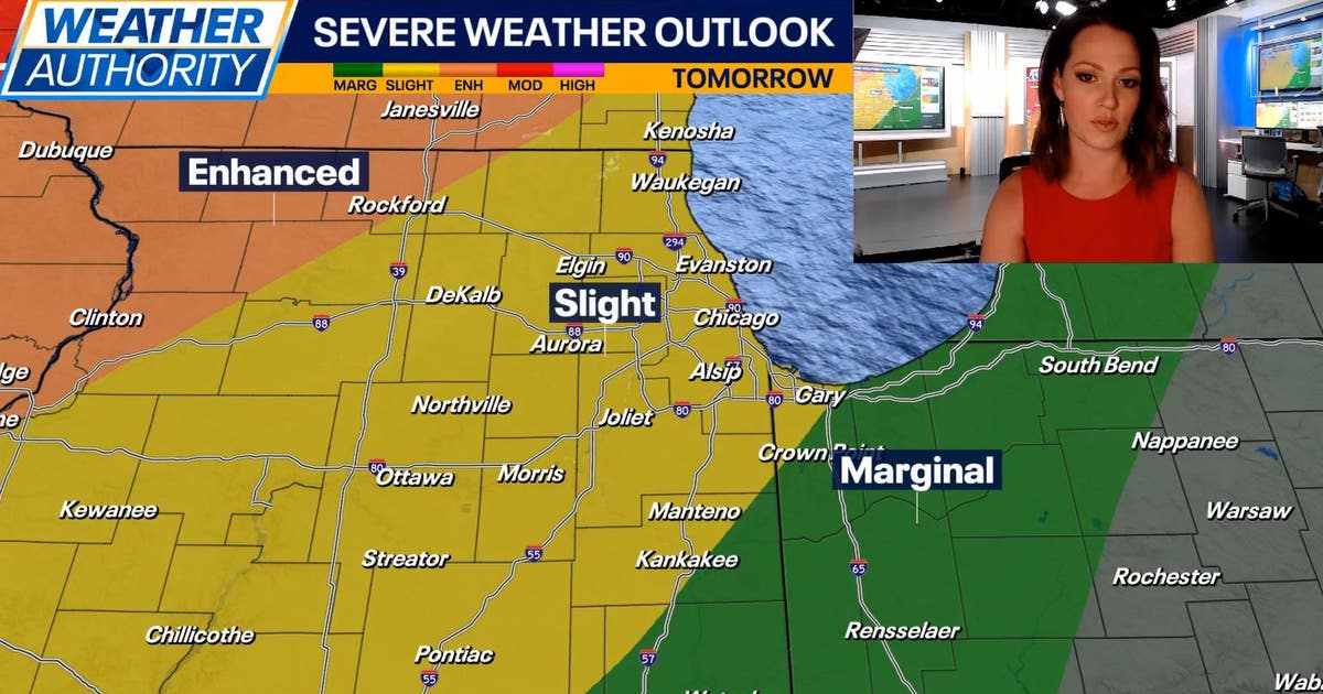 Chicago weather: Strong to severe storms may move into Chicagoland ...
