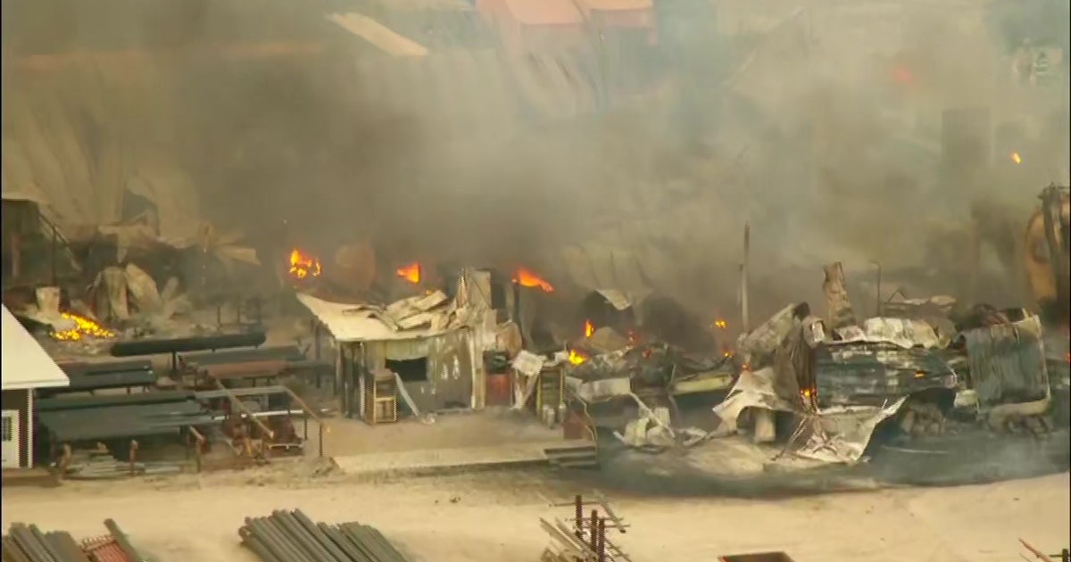 Massive fire breaks out at Joliet area facility; firefighter hurt in ...