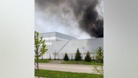 Fire at Joliet IKEA warehouse leaves 1 firefighter in hospital