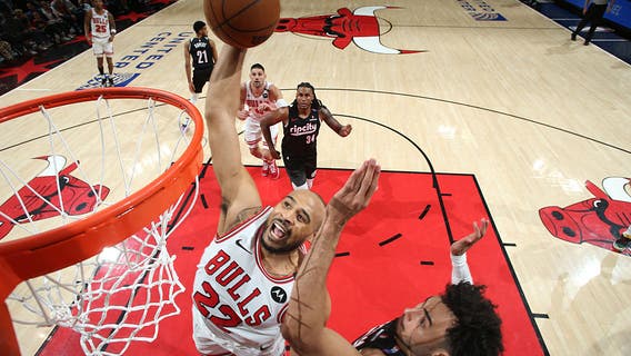 Vucevic, White, Giddey lead the post-season bound Bulls past the Trail Blazers, 118-113