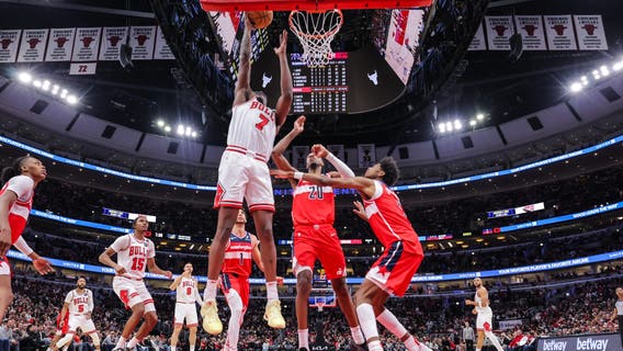 Julian Phillips scores a career-high 23 points and Bulls rout Wizards 119-89