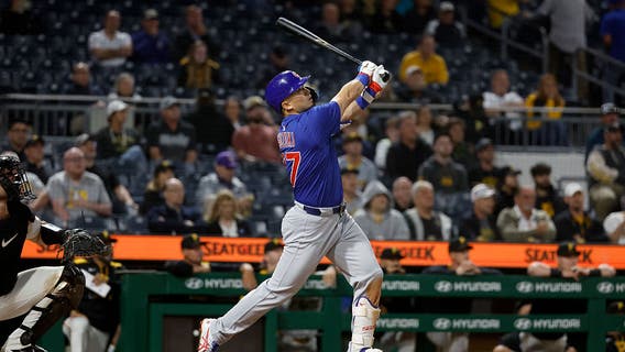 Seiya Suzuki falls a single short of the cycle, Cubs go deep four times in 9-0 rout of Pirates