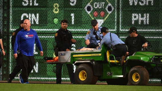 Fan falls from 21-foot Clemente Wall at PNC Park during Cubs-Pirates game