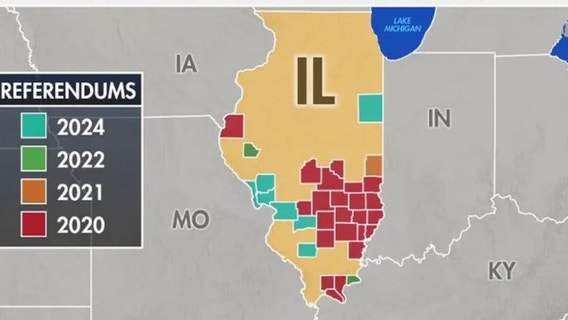 Indiana takes first shot at acquiring parts of Illinois