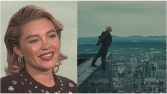 Florence Pugh talks about her jaw-dropping stunt in 'Thunderbolts*'