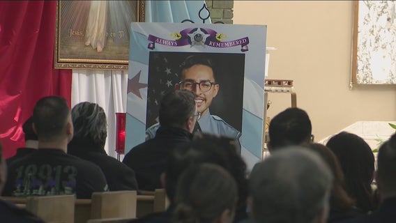 One year later, Chicago police honor Officer Luis Huesca at memorial roll call