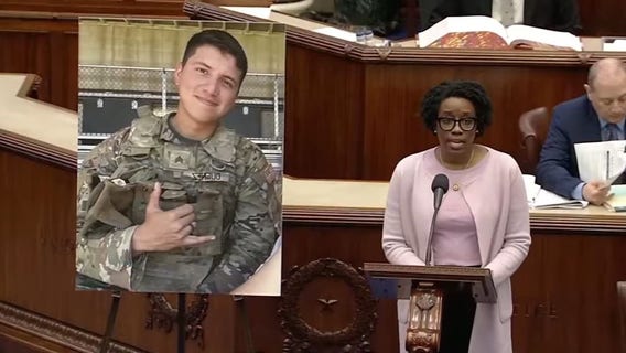 Joliet soldier killed in Lithuania honored by congresswoman: ‘An extraordinary hero’