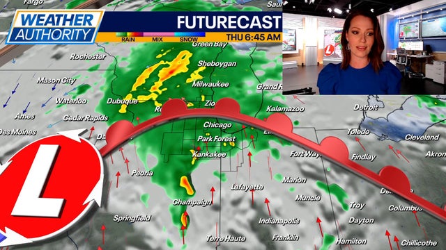 Chicago weather: Midweek brings scattered showers before sunshine returns