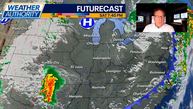 Chicago weather: Sunny Sunday, storm chances return Monday