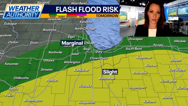 Chicago weather: Heavy rain and flooding concerns Friday night, followed by a rain-snow mix Monday