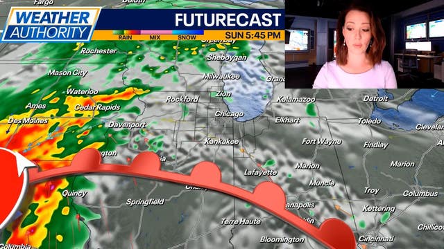 Chicago weather: Another round of rain and storms expected tonight