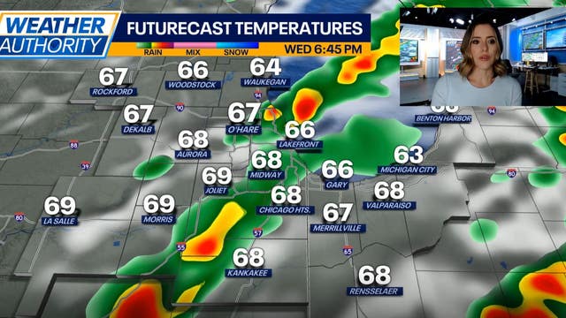 Chicago weather: Severe storms possible tonight and tomorrow