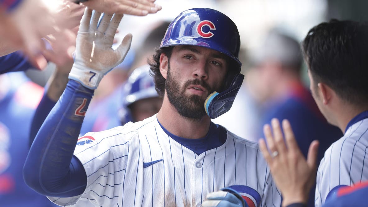 Dansby Swanson has 3 homers and 8 RBIs as the Cubs pound the Padres 23-3