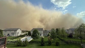Chicago dust storm: High winds, dry soil create hazardous travel