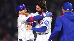 Hoerner, Turner deliver run-scoring hits in the 9th inning to rally Cubs past Marlins 5-4