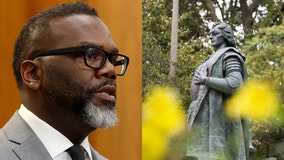 Chicago mayor supports permanent removal of Columbus statues from city parks