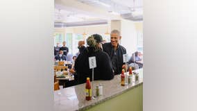 Former President Obama visits Chicago to finalize Obama Presidential Center details