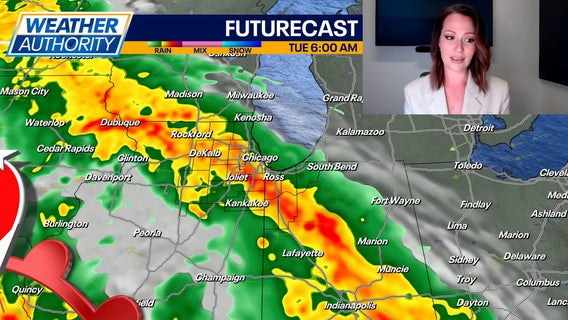 Chicago weather: Rainy stretch ahead as storms move in