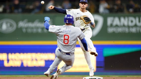 Crow-Armstrong homers for 3rd time in 2 nights as Cubs defeat Brewers 6-2