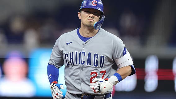 Suzuki hits 2-run HR to cap 8-run sixth inning as Cubs beat Marlins 14-1