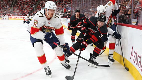 Hurricanes' Hall, Panthers' Jones reunite in Eastern final after trades from rebuilding Blackhawks