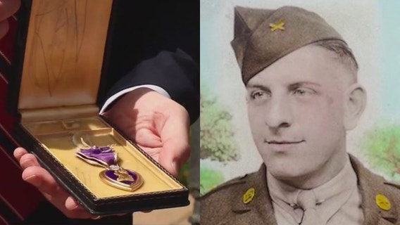 Illinois veteran's long-lost Purple Heart medal finds its way home ahead of Memorial Day