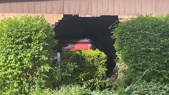 Child, officer released from hospital after truck crashes into Cook County church