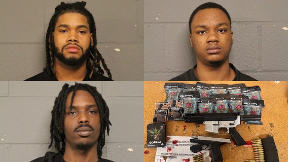 Cook County sheriff: Traffic stop leads to 'ghost gun' and drug arrests on Chicago's South Side