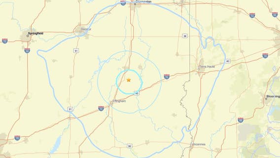 3.3 magnitude earthquake hits downstate Illinois