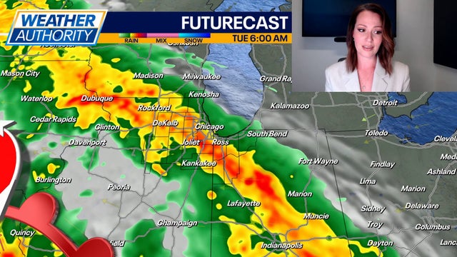 Chicago weather: Rainy stretch ahead as storms move in