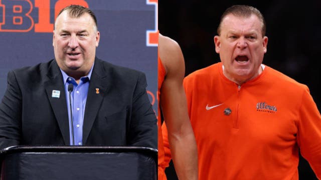 Illinois reaches extension agreements for Brad Underwood, Bret Bielema