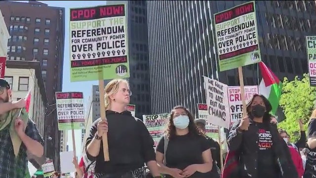 5 years after George Floyd’s death, Chicago protesters fill Federal Plaza demanding justice and reform
