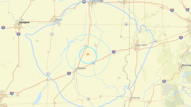 3.3 magnitude earthquake hits downstate Illinois
