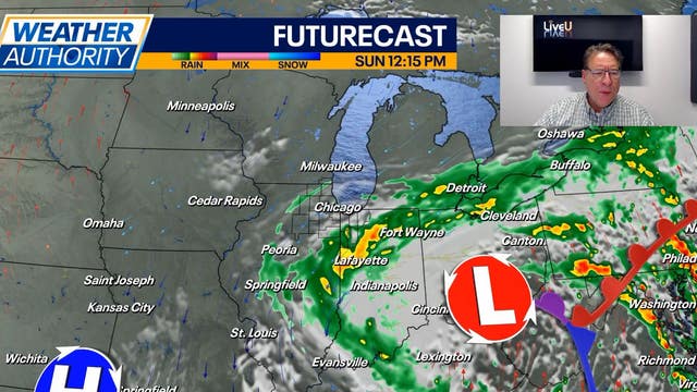 Chicago weather: Chilly temps, showers expected through weekend